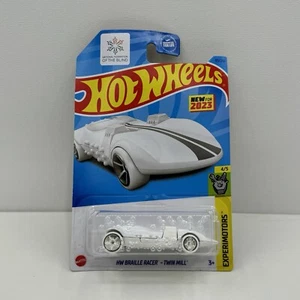 HOT WHEELS HW Braille Racer Twin Mill First Ever Car For The Blind Diecast - Picture 1 of 7