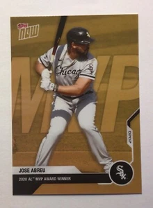 2020 TOPPS NOW JOSE ABREU #AW06-B MVP AWARD WINNER WHITE SOX - Picture 1 of 2