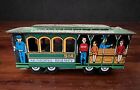 San Francisco Cable Car  ~ Tin Litho Toy ~ 1960's Japan Import ~ Friction Drive