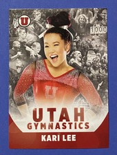 KARI LEE Utah Utes Gymnastics Card