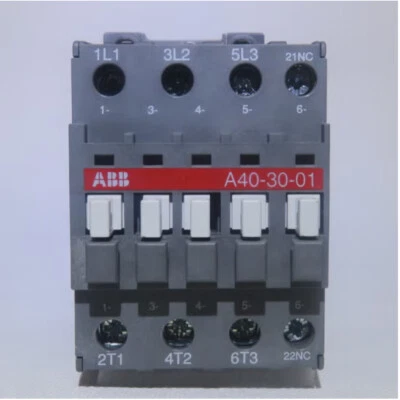 ABB AC Contactor A40-30-10 A40-30-01 Coil Voltages 24V 48V 110V 220V 380V 40AMP - Image 1 of 4