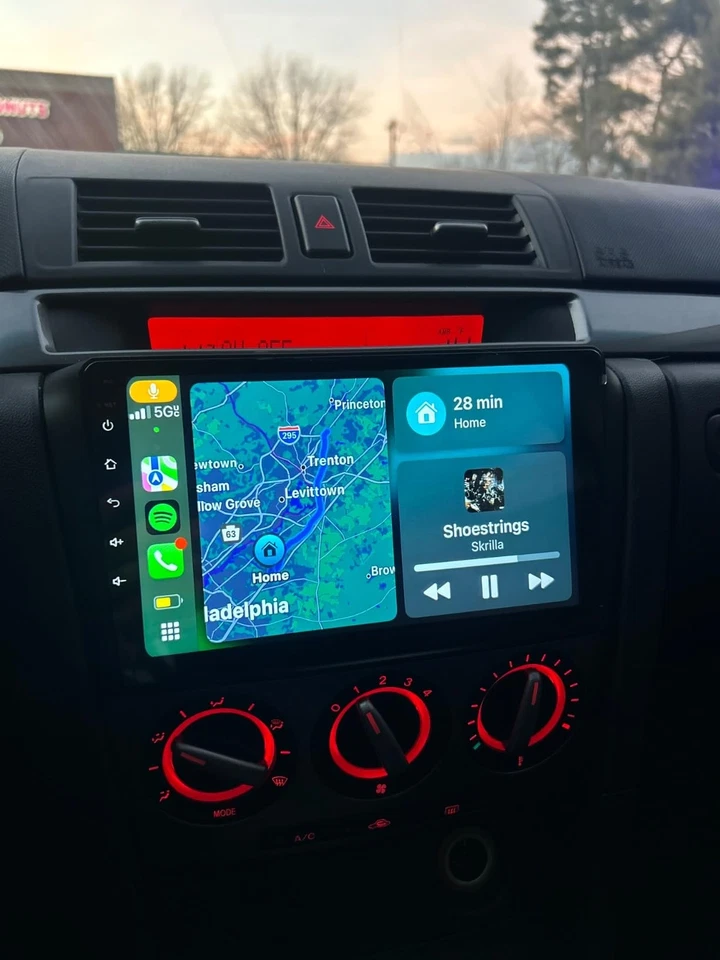 For Mazda 3 2004-2009 Android 12 Car Radio Stereo Player GPS Navi CarPlay 2+32GB Foto 1 de 4