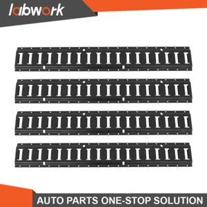 Labwork Track Tie Down Rail Kit 3' For Garages, Vans, Trailers, Motorcy 4pcs - Picture 1 of 13