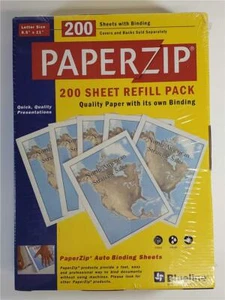PaperZip 200 Sheet Refill Pack with binding - Picture 1 of 1