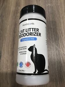 NonScents Cat Litter Box Deodorizer Odor Eliminator, Fragrance Free, 16 oz 