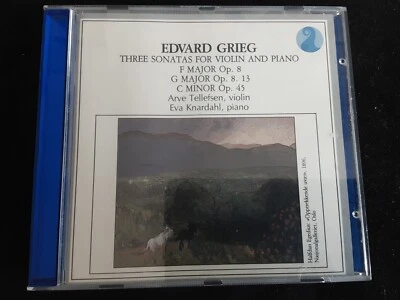 EDVARD GRIEG - Grieg: Three Sonatas For Violin And Piano - CD Neuwertig  - Bild 1 von 2