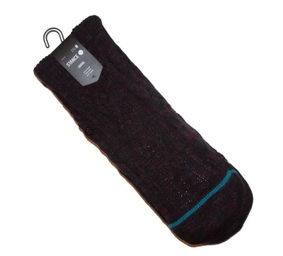 Calcetines Deportivos Stance Habitat Cojín Pesado Borgoña Talla M Para Mujer 8-10.5 $34 Foto 1 de 3