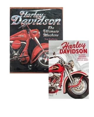 Juego de 2 libros Harley-Davidson Ultimate Machine History Foto 1 de 3