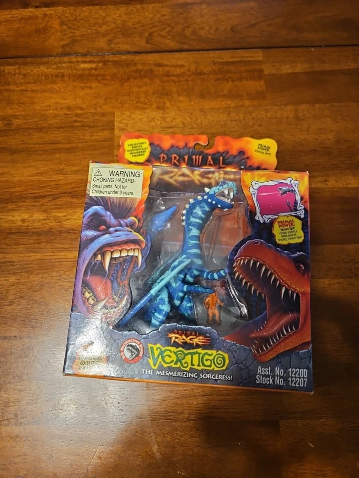 Primal Rage Vertigo Figure Loose Complete Atari Playmates Video Game Power
