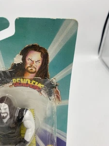WWF Bend-Ems Undertaker II Wrestling Actionfigur JusToys 1997 Kartonschaden - Bild 1 von 7