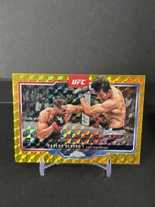UFC Topps Chrome 2025 Gold Geometric Bookend Carlos Ulberg 50/50 - Bild 1 von 1