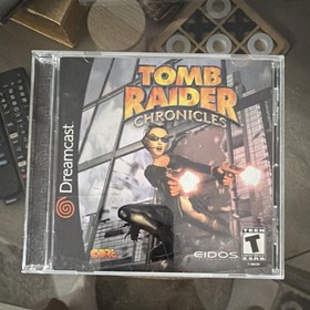 Eidos Interactive Tomb Raider: Chronicles Dreamcast Manual VMU Compatible