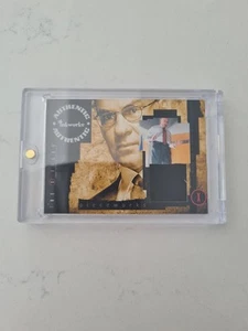 The X-Files Season 9 Costume Pieceworks Card PW5 Skinner Mitch Pileggi Inkworks - Picture 1 of 2