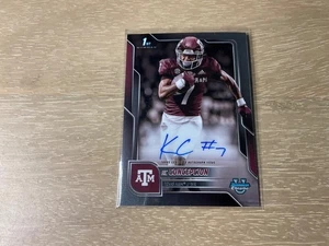 2025 Bowman University Chrome Football KC Concepcion Auto #BCA-KCO Texas A&M - Bild 1 von 2