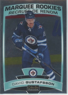 RC David Gustafsson 2019-20 O-Pee-Chee Platinum #157 Winnipeg Jets - Image 1 of 2