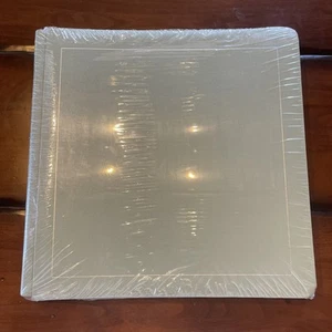 Creative Memories Album 12"x12" Sage Green Meadows 15 Natural Pages Silver Trim - Picture 1 of 2