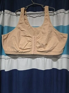 Reggiseno Abc ganci anteriori Xxl-c/d marrone chiaro - Foto 1 di 3