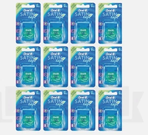 Oral-B Satin Tape Zahnseide 25m von Oral-B Satin Tape Neuwertig - 12er Pack - Bild 1 von 1