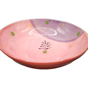 Hand Painted Made in Italy Large Pasta, Salad Serving Bowl 10.75 Inches - Picture 1 of 9