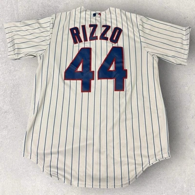 Majestic Chicago Cubs #44 Rizzo 2018 Stitched Jersey Sz Medium Adult - Image 1 of 4