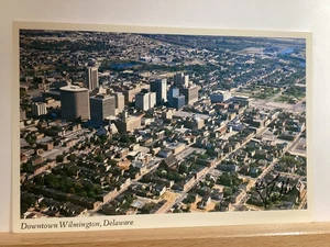 Aerial View of Downtown Wilmington, Delaware: - Vintage Postcard - Picture 1 of 3