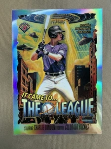 2025 Bowman Chrome - Charlie Condon - #IT-7 - It Came to the League Insert - Bild 1 von 2