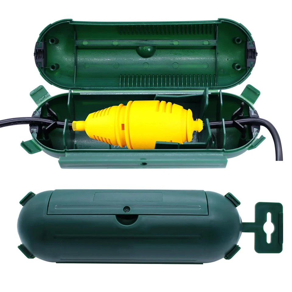 ® 2 Pezzi Scatola Di Protezione Stagna Elettrica Da Esterno IP44 Scatola Esterna - Immagine 1 di 4