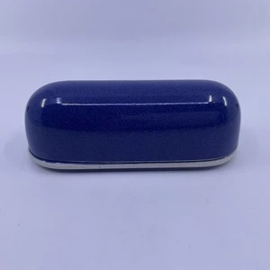 Plato de mantequilla cubierto azul zafiro Sasaki Colorstone - Imagen 1 de 6