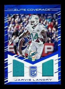 Jarvis Landry 2016 Donruss Elite Cobertura #EC-LA Reliquia Parche Inserto Delfines - Imagen 1 de 2