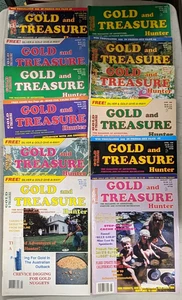 Gold And Treasure Hunter Magazine California Gold Panning Shadow Nuggets Gho X12 - Picture 1 of 14