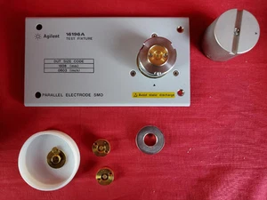 HP-Agilent 16196A Parallel Electrode SMD Test Fixture, DC to 3GHz - Picture 1 of 1