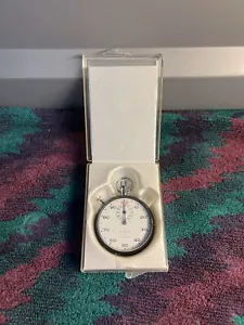 Vintage Meylan Stop Watch W/Box, Parts/Repair Only, Read - Picture 1 of 4