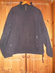 Proquip Black Golf Waterproof Jacket - Removable Sleeves - Men's Size L VGC! - Picture 1 of 6