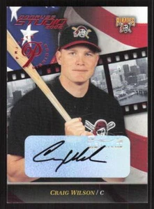 2002 STUDIO CRAIG WILSON 145 NRMT PRIVATE SIGNINGS AUTOGRAPH 11/250 PIRATES - Picture 1 of 2