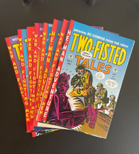 8 comic book lot of Two-Fisted Tales for 17.99 + shpg #2,7,8,9,10,11,12,16 