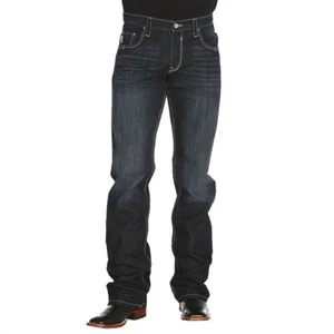 NEU Cinch Herren Carter 2.4 Relaxed Fit Jeans Dark Rinse 28 x36 Neu mit Etikett kostenloser Versand - Bild 1 von 9