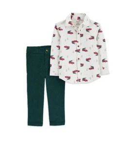 Carter's Child of Mine Toddler Boy Holiday Outfit Set, 2 Piece, Christmas. 5T - Picture 1 of 3