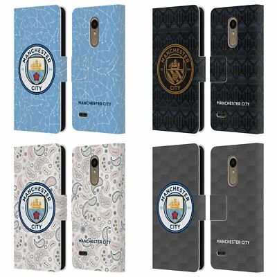 MANCHESTER CITY MAN CITY FC 2020/21 BADGE KIT LEATHER BOOK CASE FOR LG PHONES 1 - Image 1 of 4