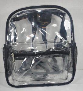 Transparenter Rucksack Schwerlast mittlere Kapazität PVC Rucksack für Schule - Bild 1 von 8