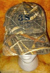 3S Camo Ballcap NWT Flex Strap adjustor for full comfort. OSFM - Picture 1 of 7