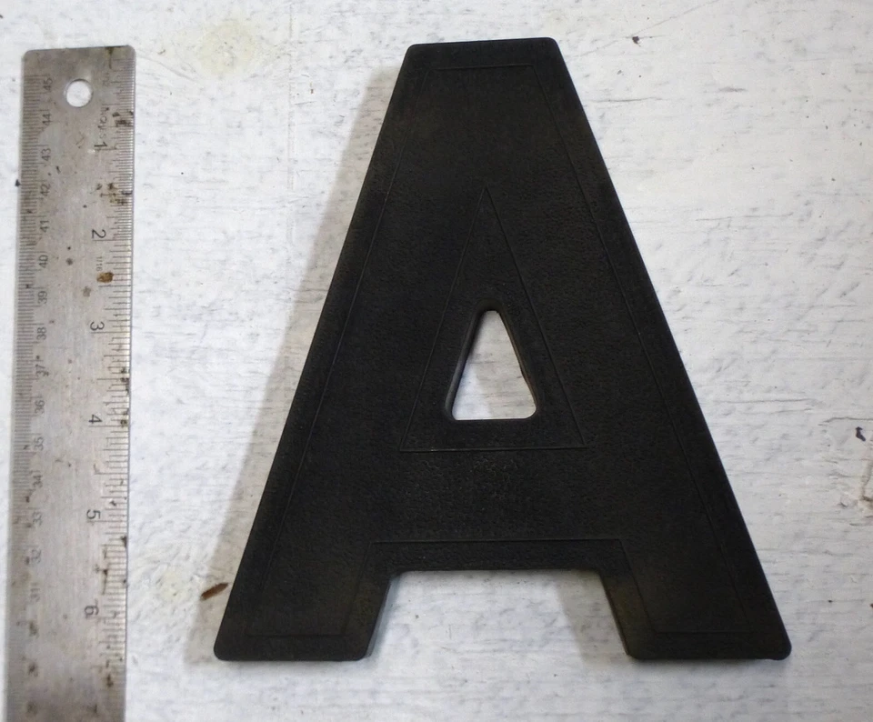 Letrero de carpa de cine Wagner Gemini 6" vintage ranurado letras muchos colores Foto 1 de 2