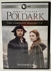 PBS Poldark The Complete Seasons 1-3 ( DVD, 2018, 9-Disc Set) Action & Romance - Picture 1 of 2