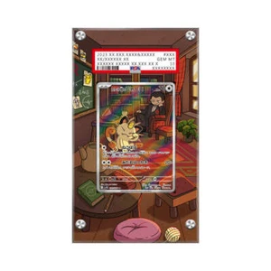 Team Rocket's Meowth - Pokémon PSA Extended Artwork Protective Card Display Case - Picture 1 of 3