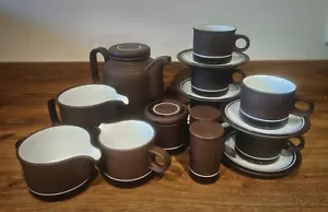 hornsea Contast pottery coffee set - Picture 1 of 1
