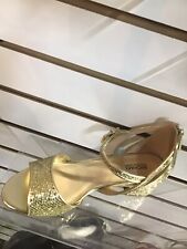 Michael Kors Women Shoes Arden Metallic Gold