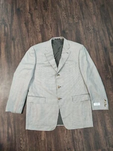 Pal Zileri Gentleman Silk/Wool Sport Coat Blazer Jacket 56R 46L - Picture 1 of 12