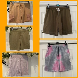 Another Influence Men's Shorts Size M & L Lilac Khaki Tie Dye Beige NEW GZ56 - Picture 1 of 12