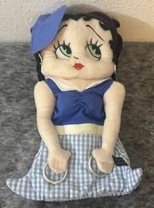 Vintage Winning Edge Designs Betty Boop Blue Golf Club Head Cover Puppet - Picture 1 of 8