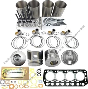 Overhaul Rebuild Kit For Mitsubishi K4E K4E-DI Engine MT23D Tractor Hanix N260 - Picture 1 of 1