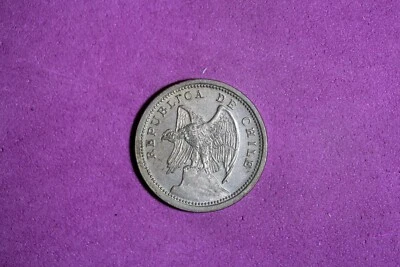 1940 S Chile 10 Centavos Copper-Nickel Coin #M20076 - Image 1 of 2